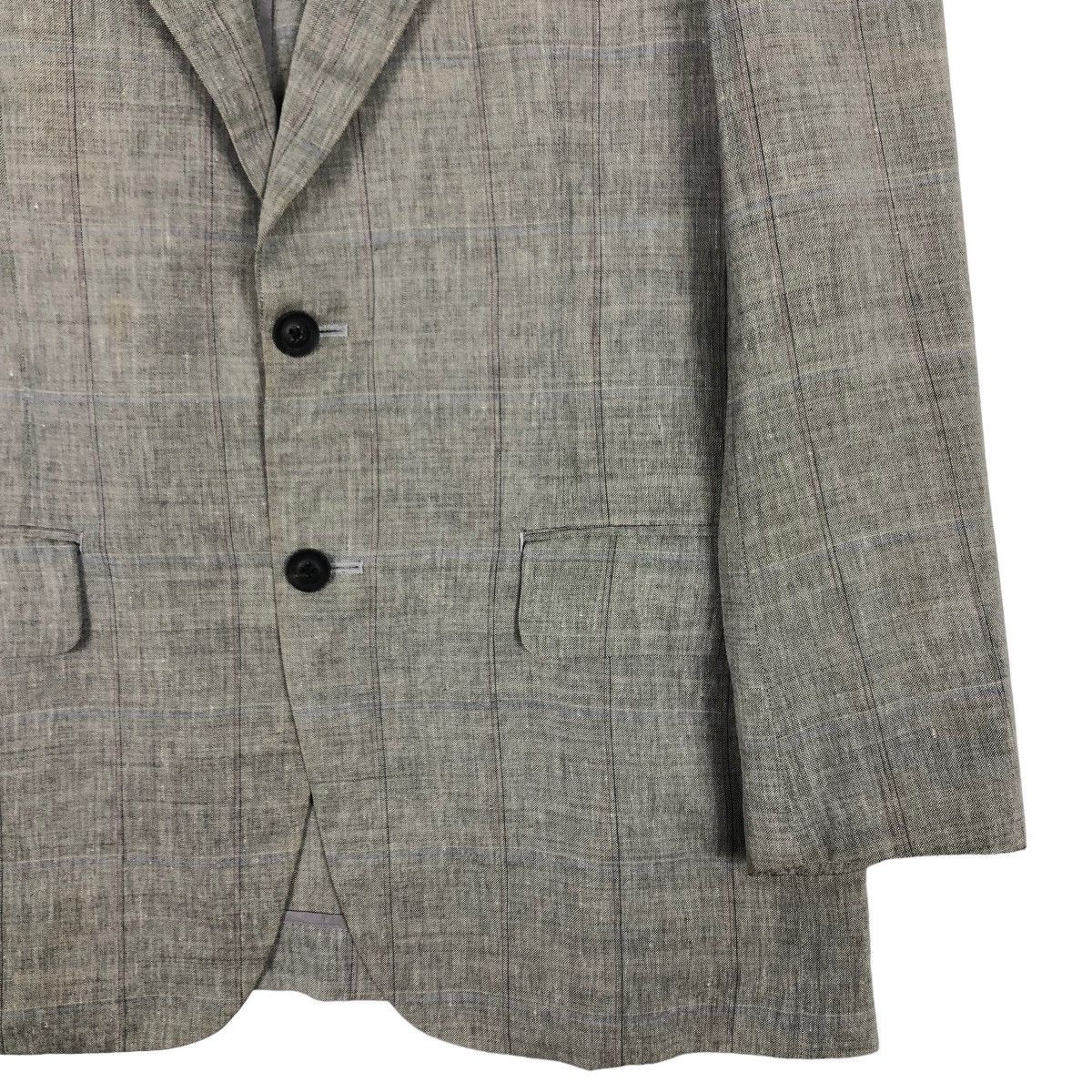 Burberry 🔥Vtg Burberrys Wool & Linen Double Breast Jackets Size US M / EU 48-50 / 2 - 5 Thumbnail