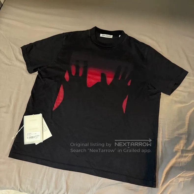 Our Legacy Our Legacy Black Short Sleeve T-Shirt Size US M / EU 48-50 / 2 - 1 Thumbnail
