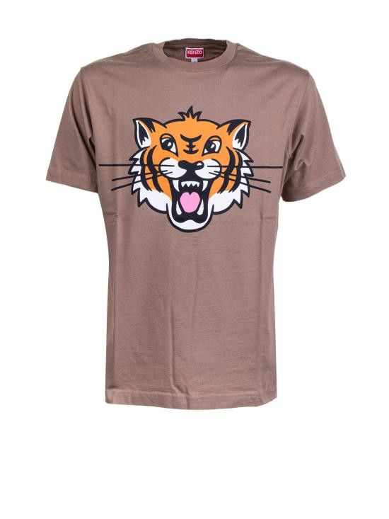 Kenzo KENZO Men T-Shirts FF55TS5334SG 10 Brown Size US S / EU 44-46 / 1 - 1 Thumbnail