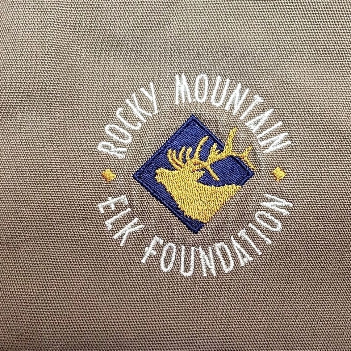 Vintage Rocky Mountain Elk Foundation Chore Jacket Men XL Canvas Barn Work Flannel Lined Size US XL / EU 56 / 4 - 5 Thumbnail