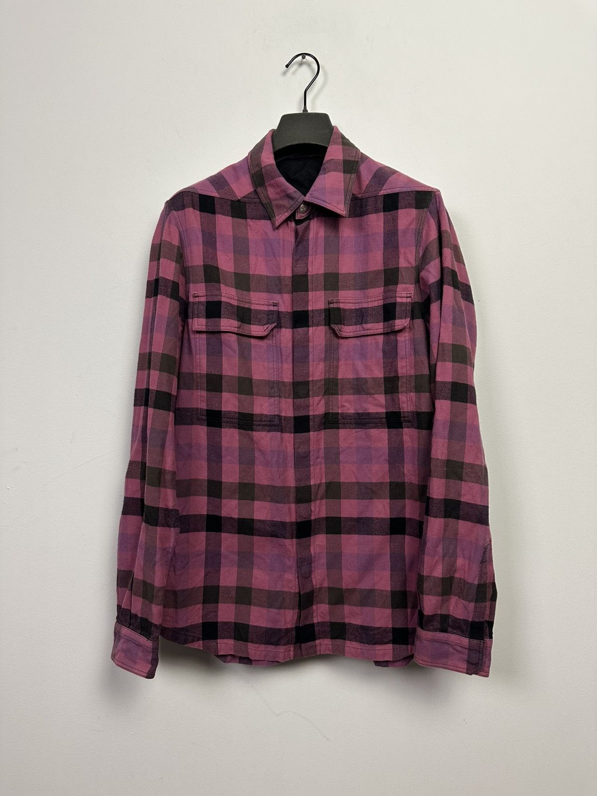 SS23 ‘EDFU’ Hot Pink Plaid Overshirt
