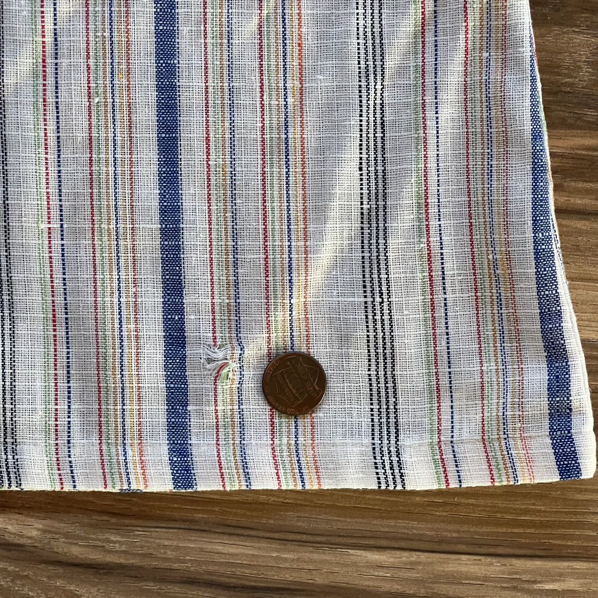 Other Manhattan At Ease Mens Button Up Shirt XL Multicolor Large Size US XL / EU 56 / 4 - 5 Thumbnail