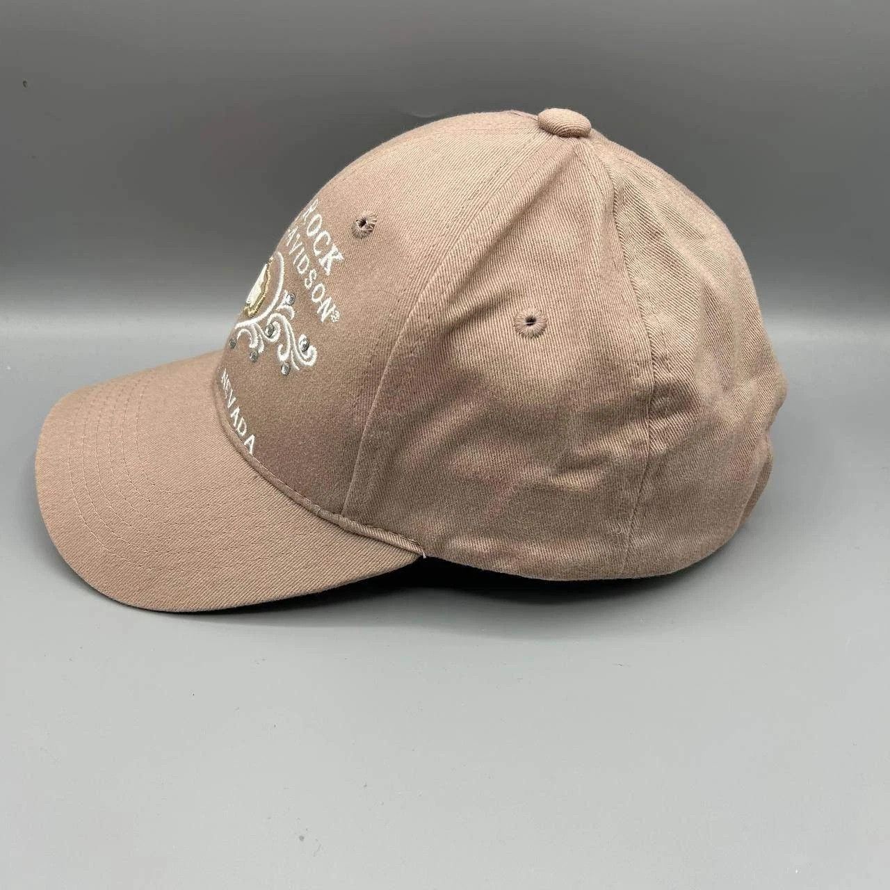 Harley Davidson Harley Davidson Motorcycles Embroidered Strap Back Cotton Size ONE SIZE - 5 Thumbnail
