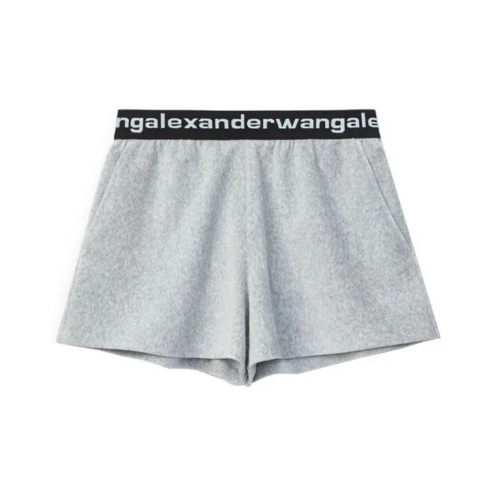 Alexander Wang Alexander Wang SS21 Logo Velvet Shorts for Women 0079 Size 24" / US 00 / IT 34 - 1 Thumbnail