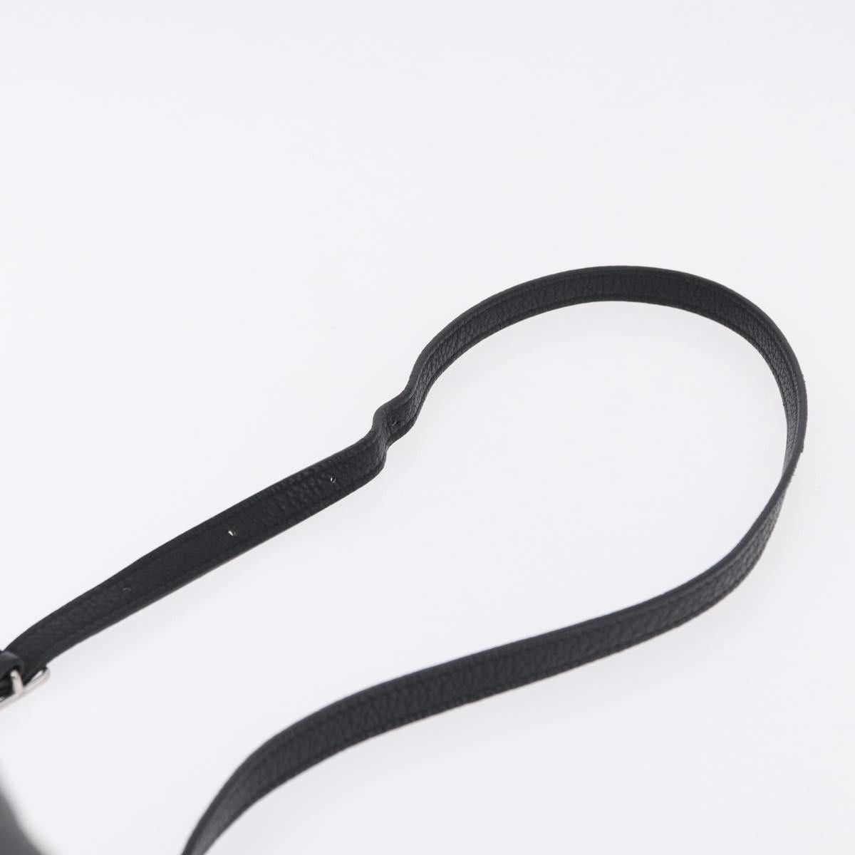Celine CELINE Big Bag Small Leather 2way Black Silver Auth 193536V Size ONE SIZE - 14 Thumbnail