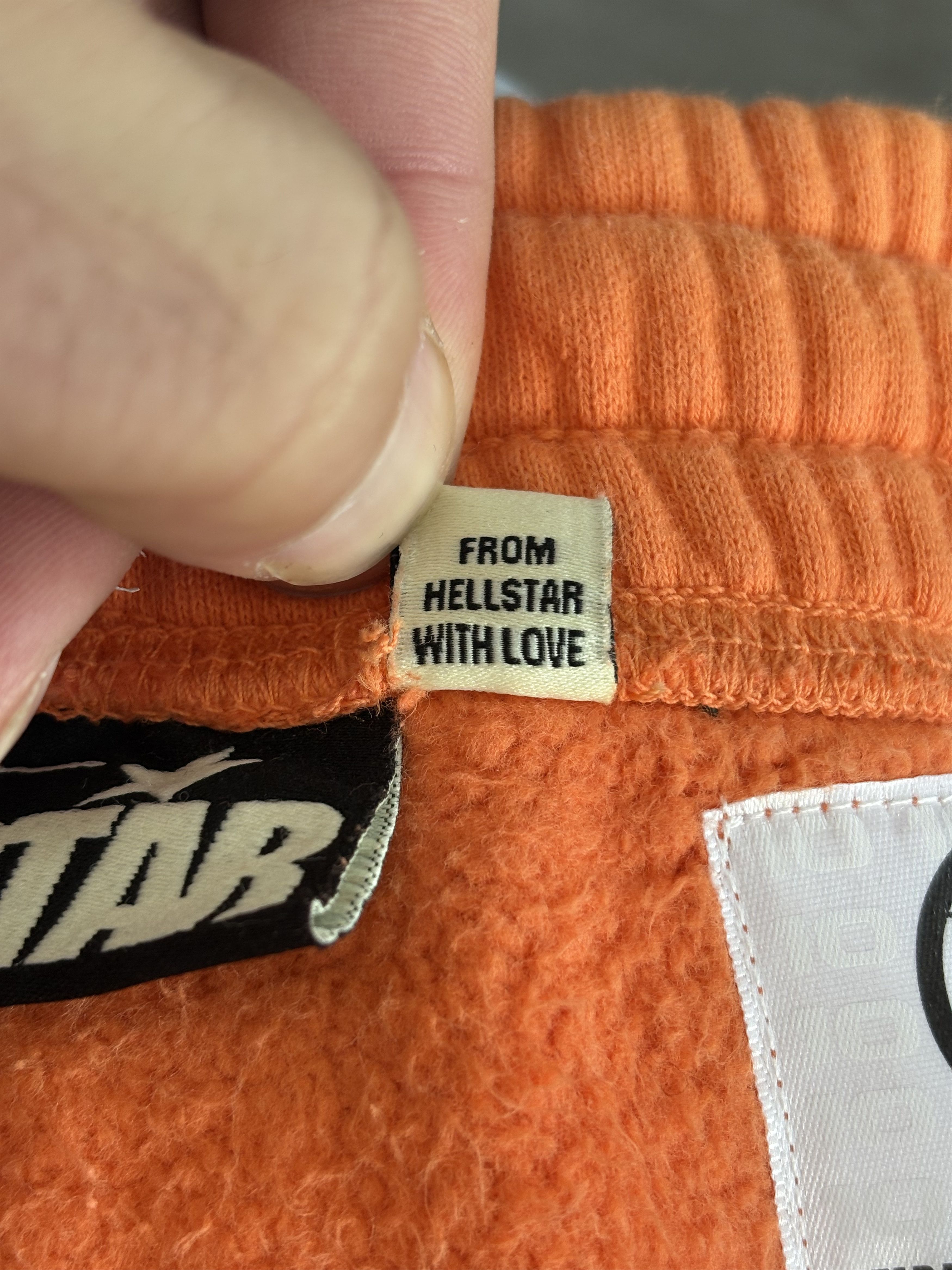 HELLSTAR Hellstar "Fire Orange" Flare Bottom Sweatpant Orange Dye Size US 34 / EU 50 - 6 Thumbnail
