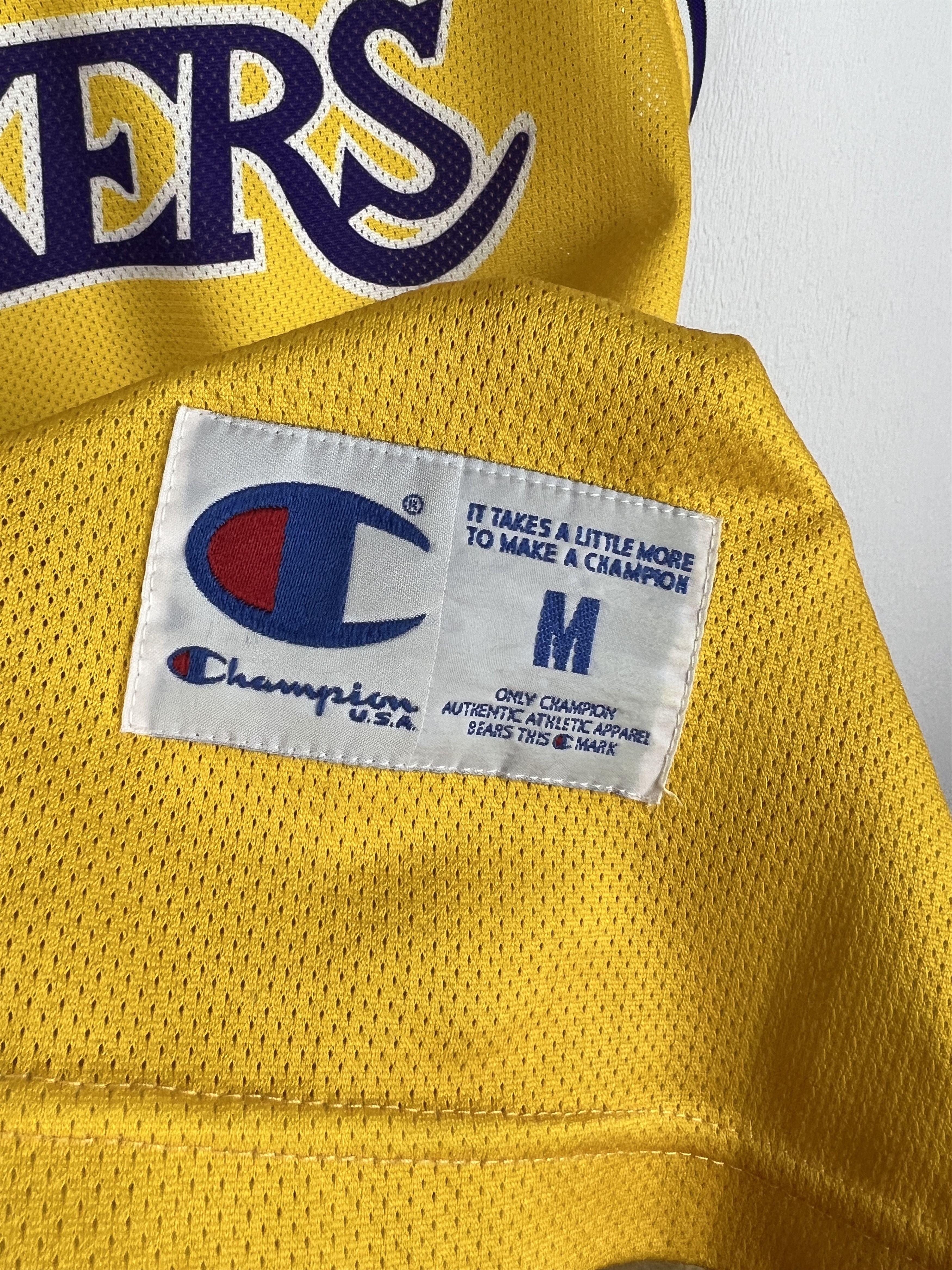 Champion Vintage 90's Los Angeles Lakers NBA Jersey Shirt Trikot Size US M / EU 48-50 / 2 - 4 Thumbnail