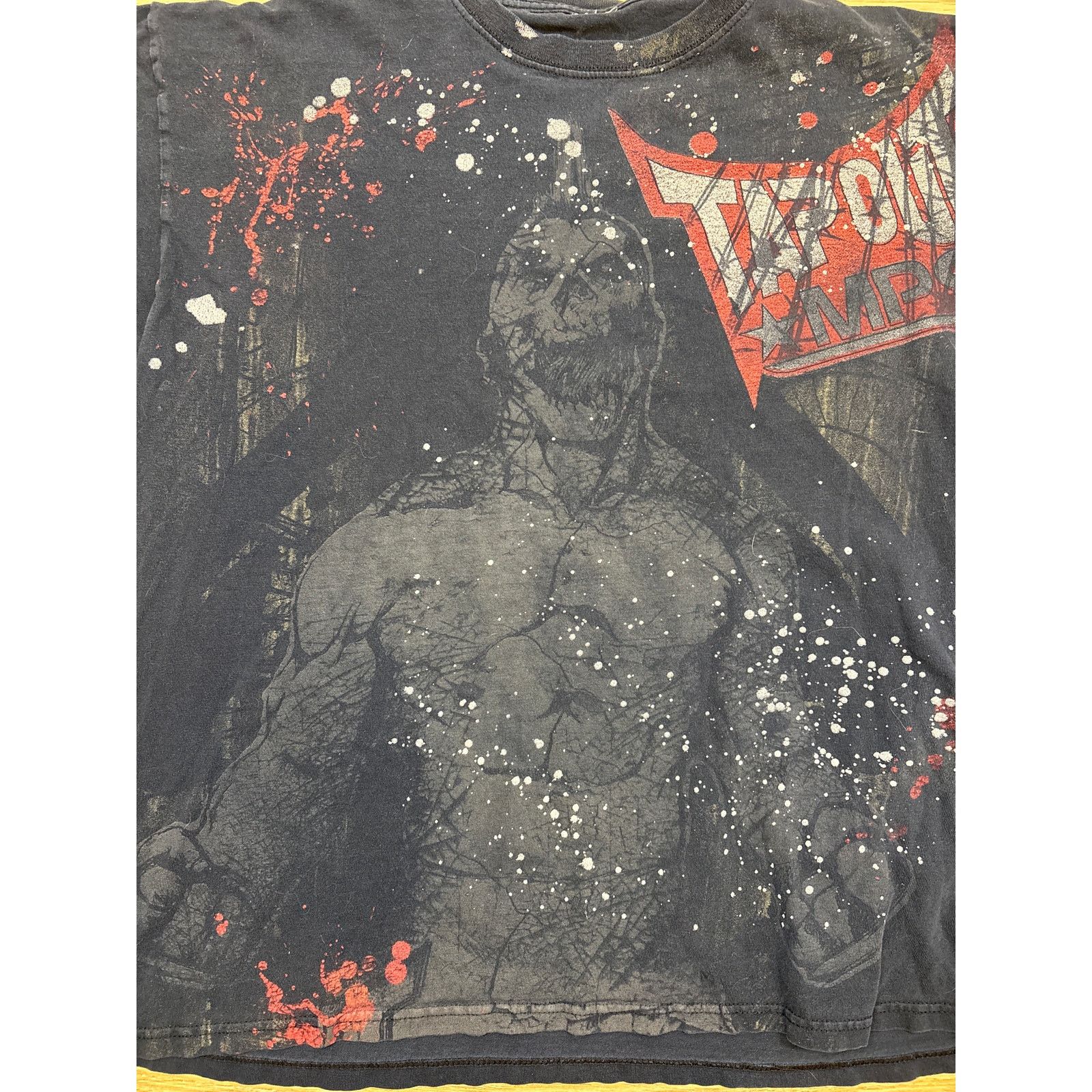 Tapout Y2K Tapout MPS Skeleton blood splatter AOP Black T Shirt Size US L / EU 52-54 / 3 - 5 Thumbnail