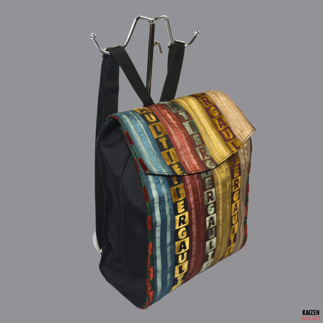 Jean Paul Gaultier JEAN PAUL GAULTIER - 90'S VELVET BACKPACK Size ONE SIZE - 2 Thumbnail