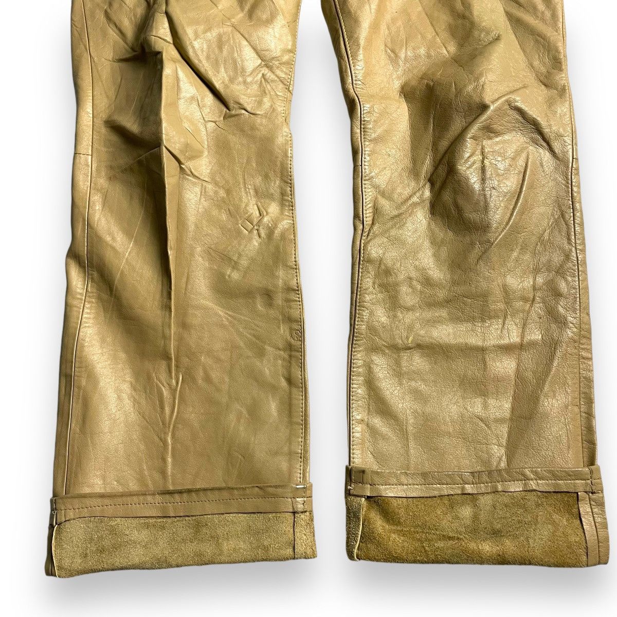 Genuine Leather VINTAGE JOHN BULL GENUINE LEATHER PANTS Size US 28 / EU 44 - 10 Thumbnail