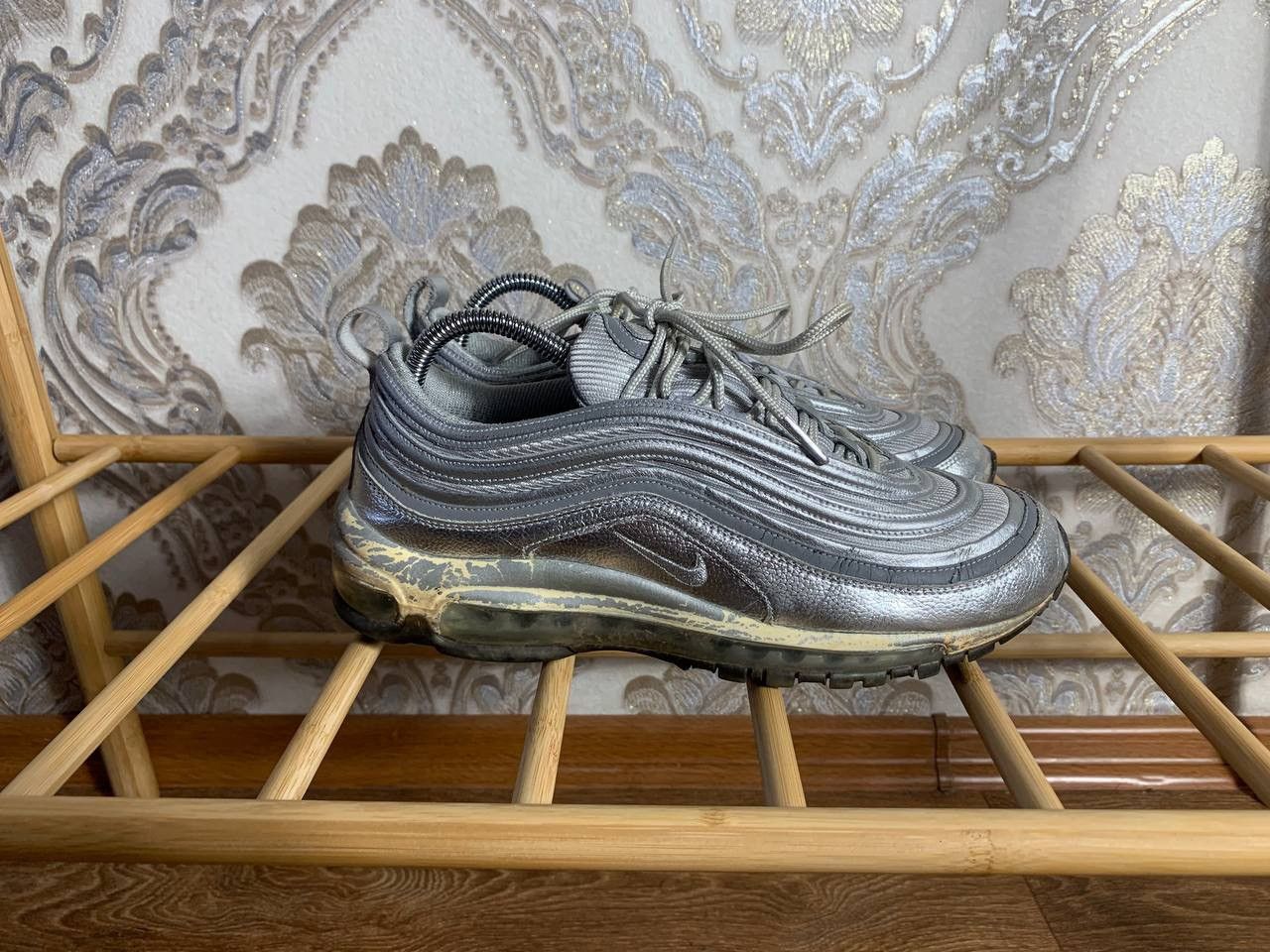 Nike VERY RARE NIKE AIR MAX 97 REFLECTIVE SNEAKERS RETRO Y2K 90s Size US 8.5 / EU 41-42 - 6 Thumbnail