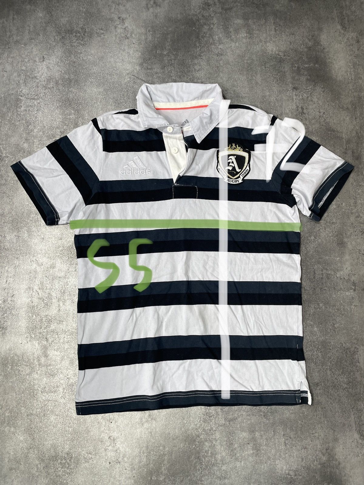 Adidas 🔥RARE🔥Adidas Rugby Union Vintage Y2K Polo Tee Rare 90s Size US L / EU 52-54 / 3 - 17 Thumbnail