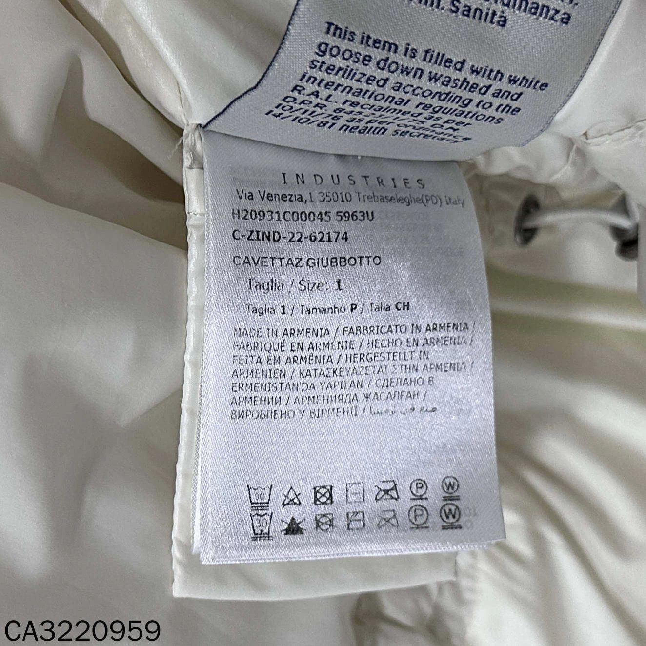 Moncler Moncler White Long Maire Coat Size S / US 4 / IT 40 - 5 Thumbnail