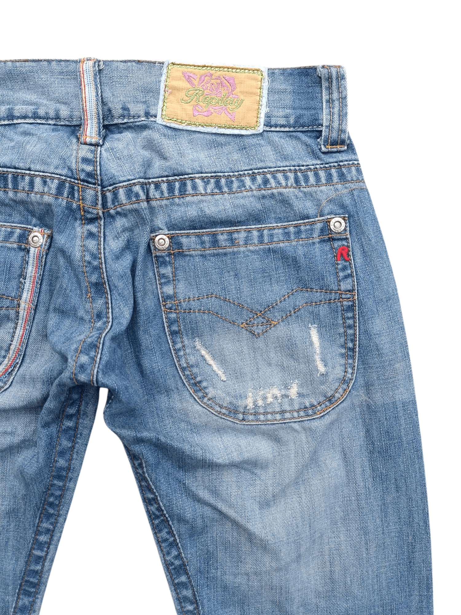 Replay × Vintage vintage replay distressed denim Size US 28 / EU 44 - 7 Thumbnail