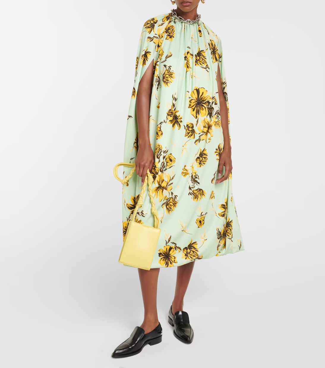Jil Sander o1loc1c1124 Size: OS/Tangle Padded Crossbody Bag in Yellow Size ONE SIZE - 5 Thumbnail