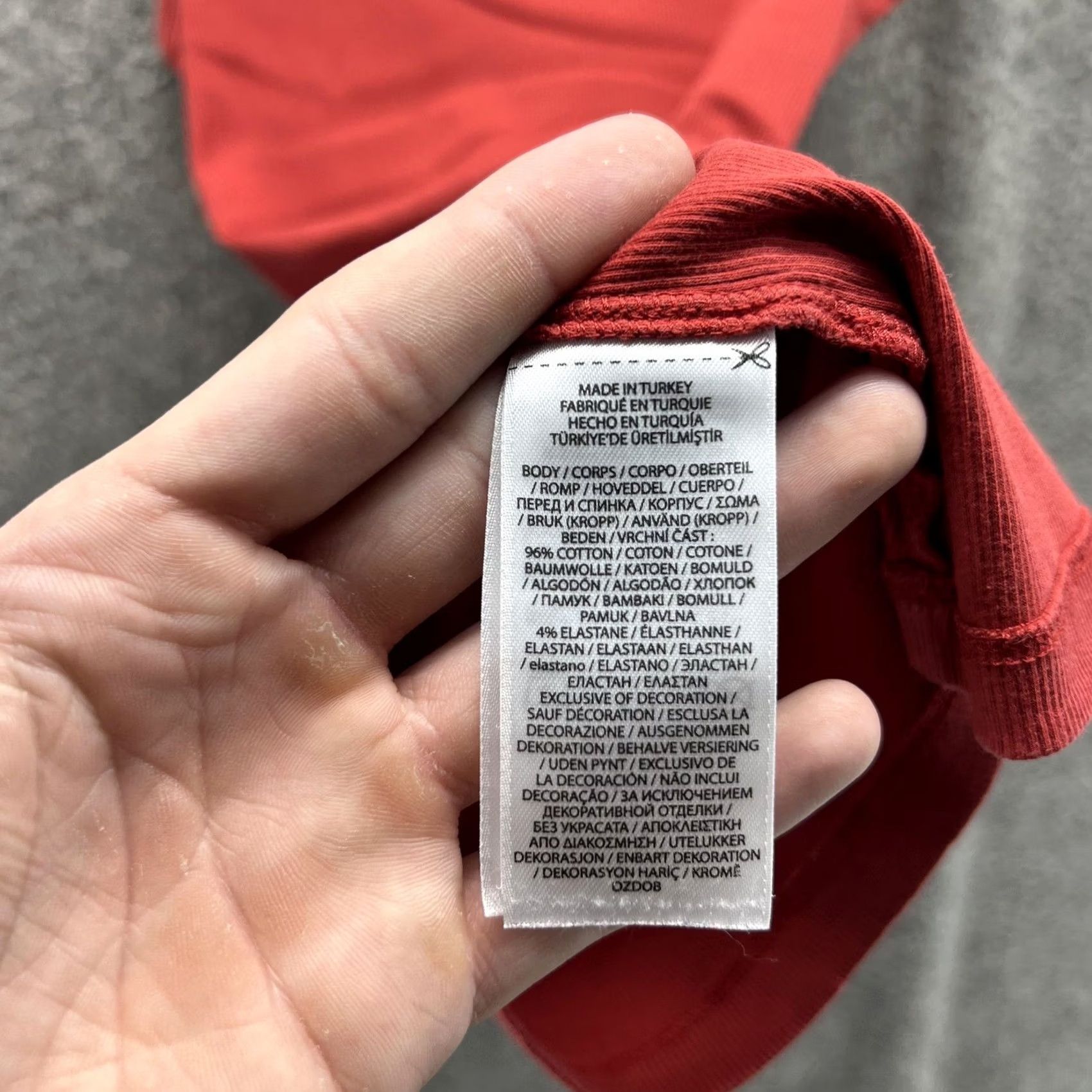 Ralph Lauren Lauren Ralph Lauren Tank Top Womens Medium Red Ribbed Sleeveless Stretch Cotton Embroidered Logo Size M / US 6-8 / IT 42-44 - 7 Thumbnail