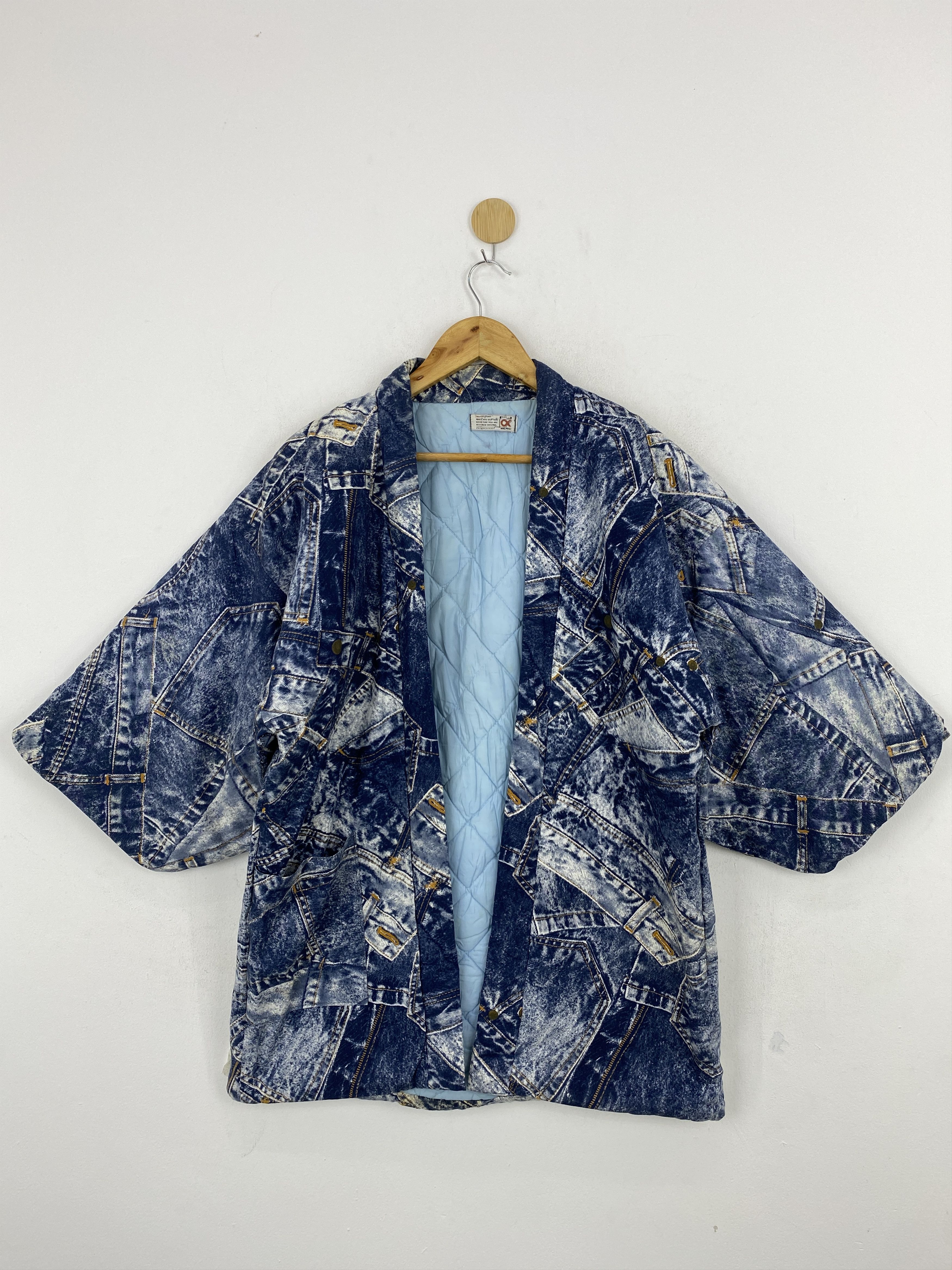 Japanese Brand × Vintage Vintage Meric Temptation All Over Printed Kimono Robe JA0128 Size US L / EU 52-54 / 3 - 2 Thumbnail