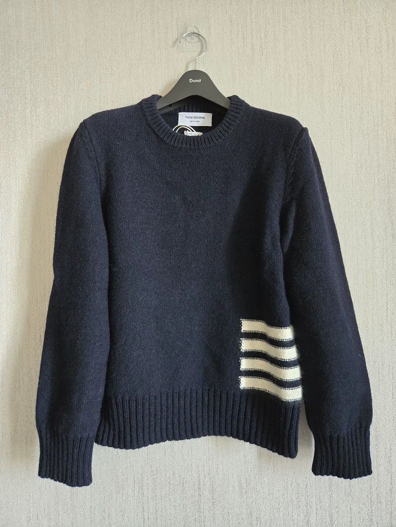 Thom Browne size0 Four-barrel wool sweater