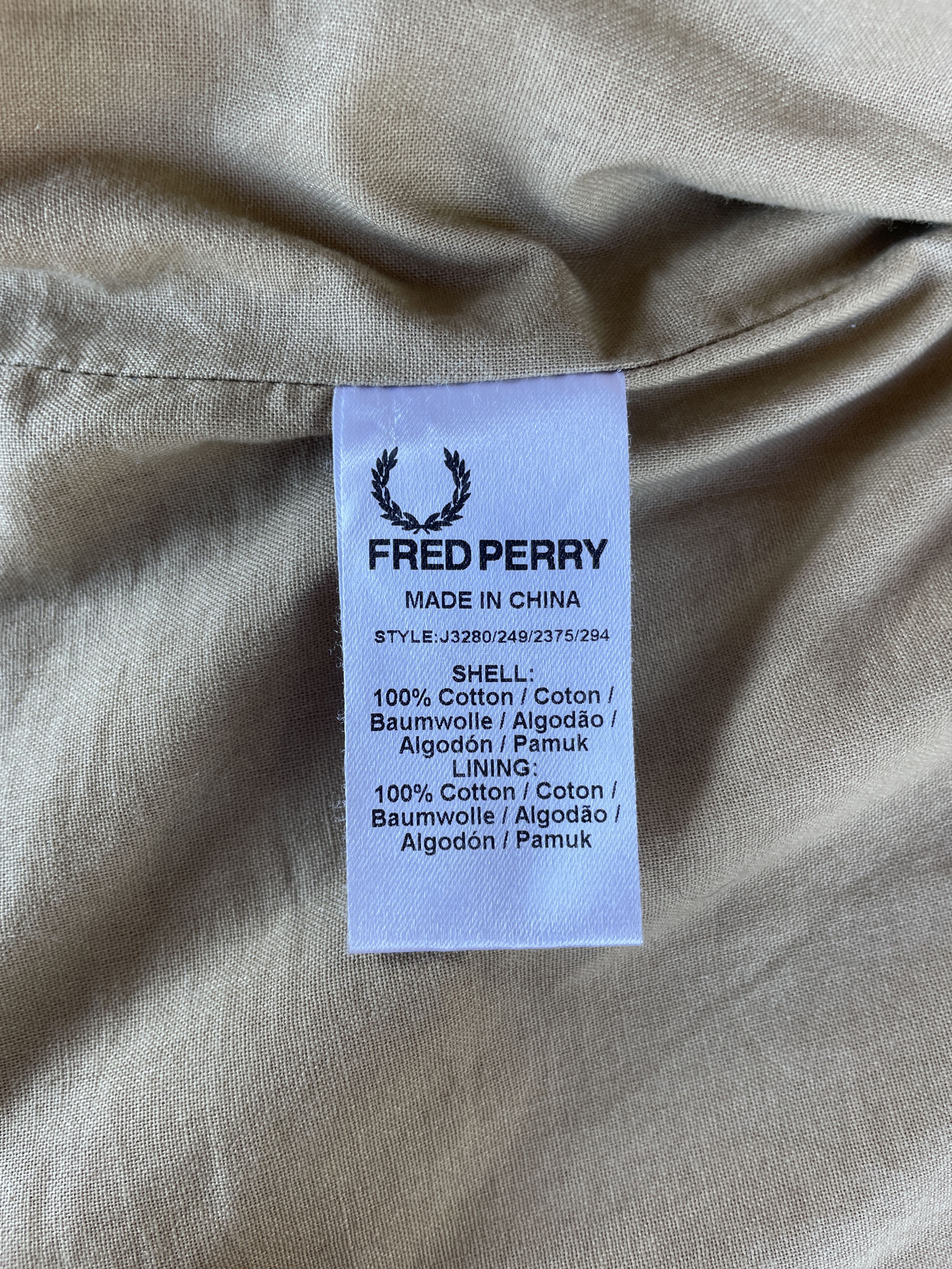 Fred Perry Fred Perry Multipocket Field Utility Jacket Size M Size US M / EU 48-50 / 2 - 9 Thumbnail