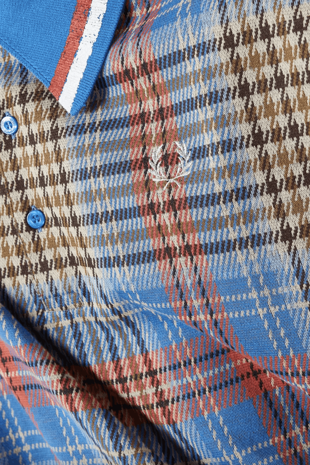 Charles Jeffrey LOVERBOY × Fred Perry Charles Jeffrey Loverboy x Fred Perry Longline Tartan Polo Size US M / EU 48-50 / 2 - 5 Thumbnail