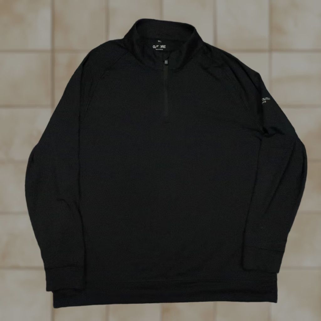 G/FORE G FORE Mens Small Black Luxe Performance Pullover 1/4 Zip Cosmopolitan Las Vegas Size US S / EU 44-46 / 1 - 1 Thumbnail