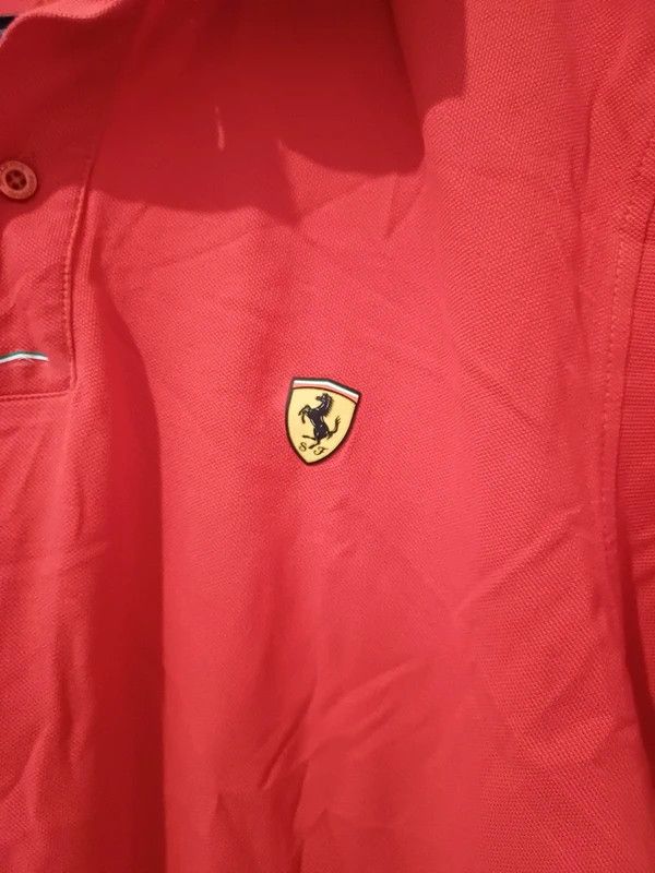 Ferrari Scudrria Ferrari men's collar shirt Size US M / EU 48-50 / 2 - 3 Thumbnail