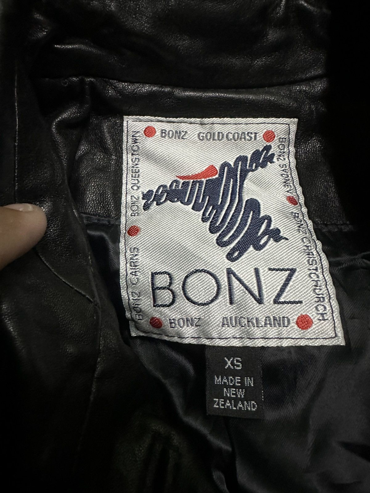 Japanese Brand Bonz leather jacket Size XS / US 0-2 / IT 36-38 - 4 Thumbnail