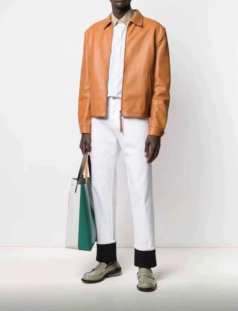 Loewe Loewe Leather coat / double-faced jacket Size US L / EU 52-54 / 3 - 2 Thumbnail