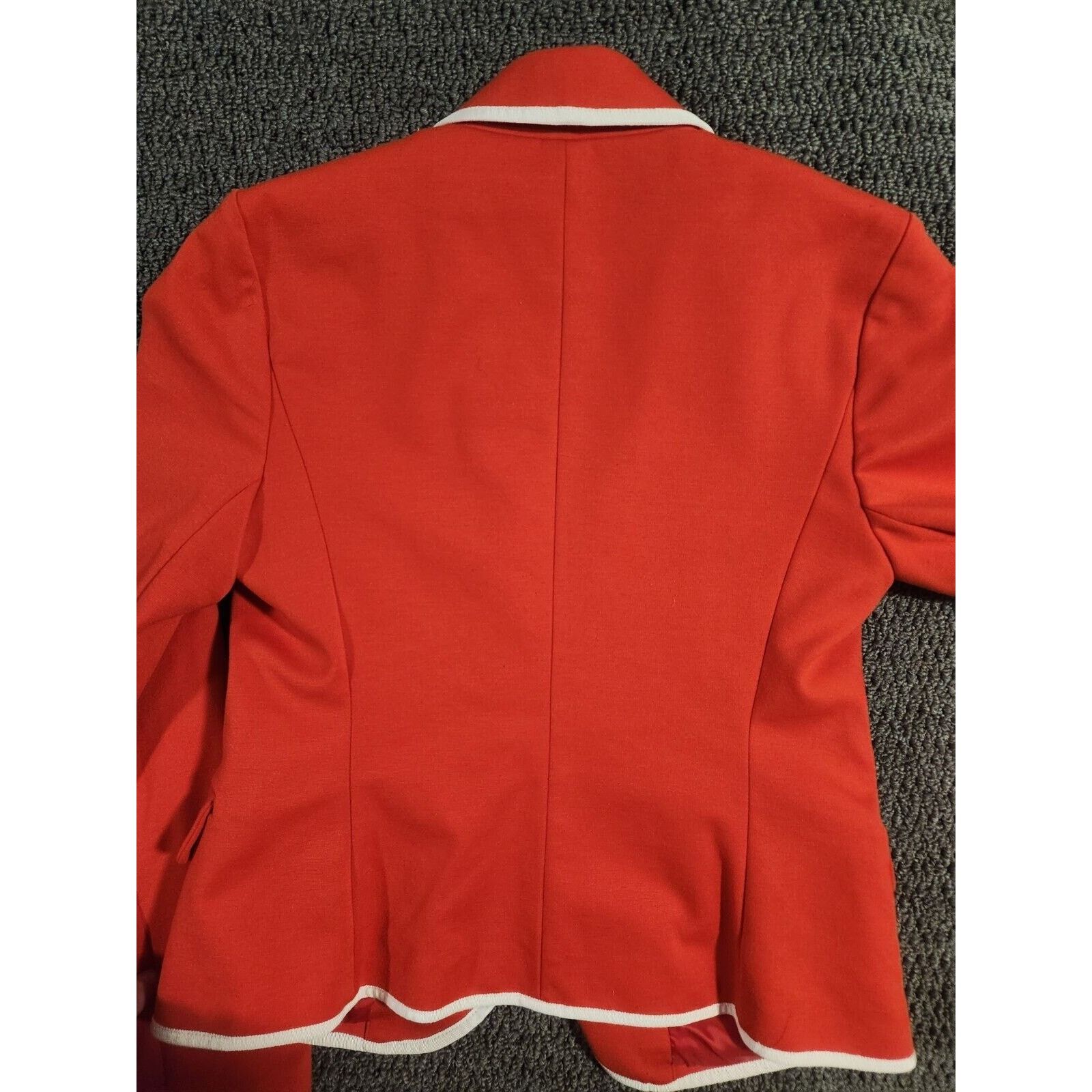 Gap GAP Blazer Womens 8 Medium Orange Coral 2 Button Jacket Size M / US 6-8 / IT 42-44 - 7 Thumbnail