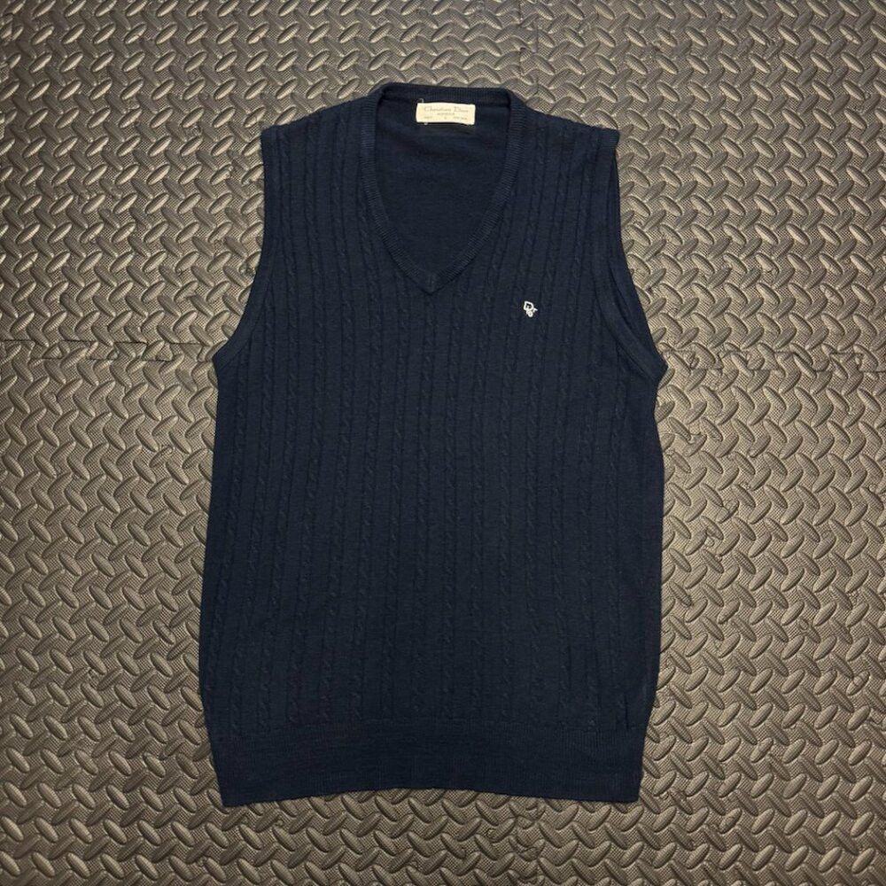 Christian Dior Monsieur CHRISTIAN DIOR Vintage Vest Size US L / EU 52-54 / 3 - 1 Thumbnail
