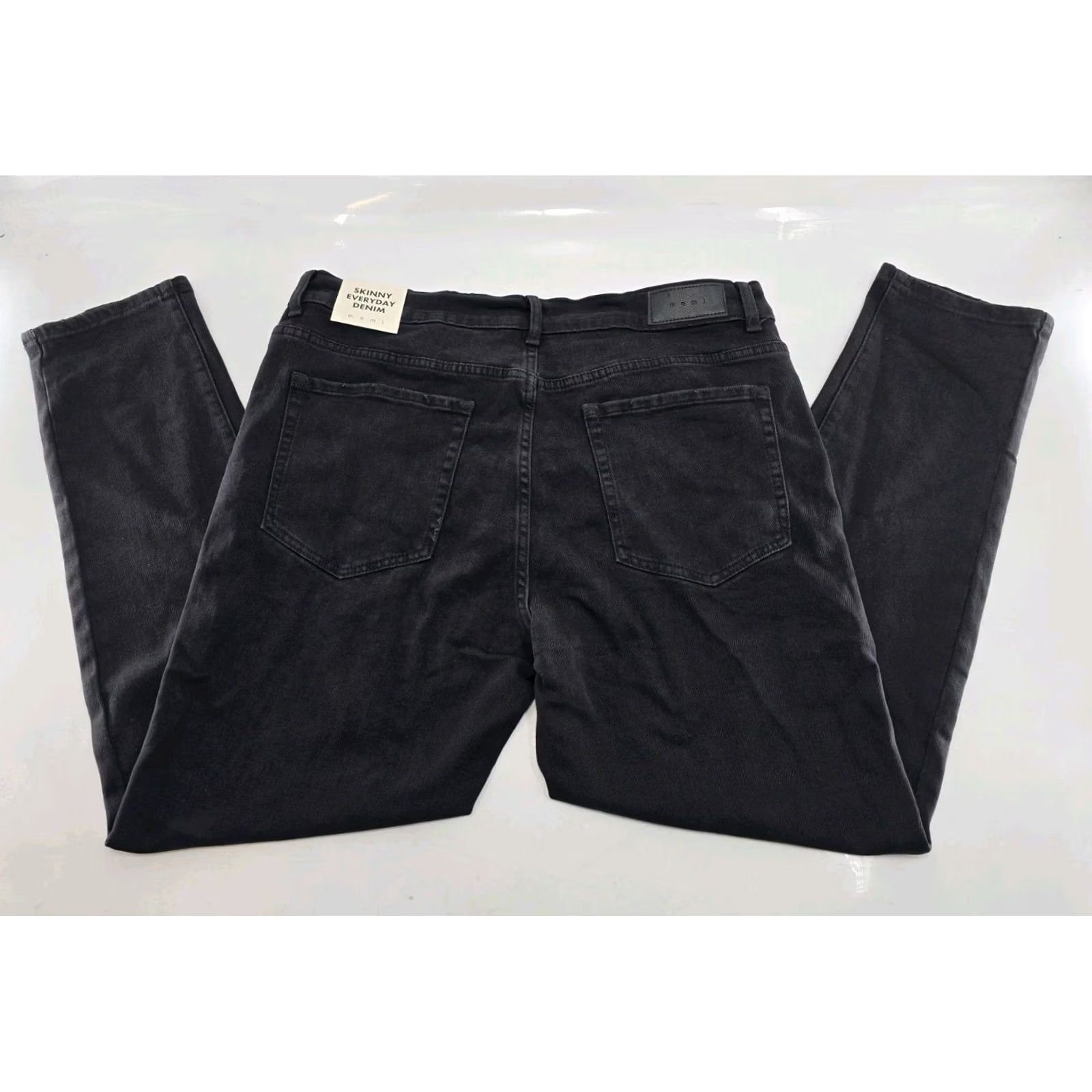 MNML mnml Jeans - Black - Size 38x30 - Men’s Skinny Everyday Denim, 5-Pocket, Cotton-Spandex, Inseam 30 - NWT No Trash Tags Size US 38 / EU 54 - 7 Thumbnail