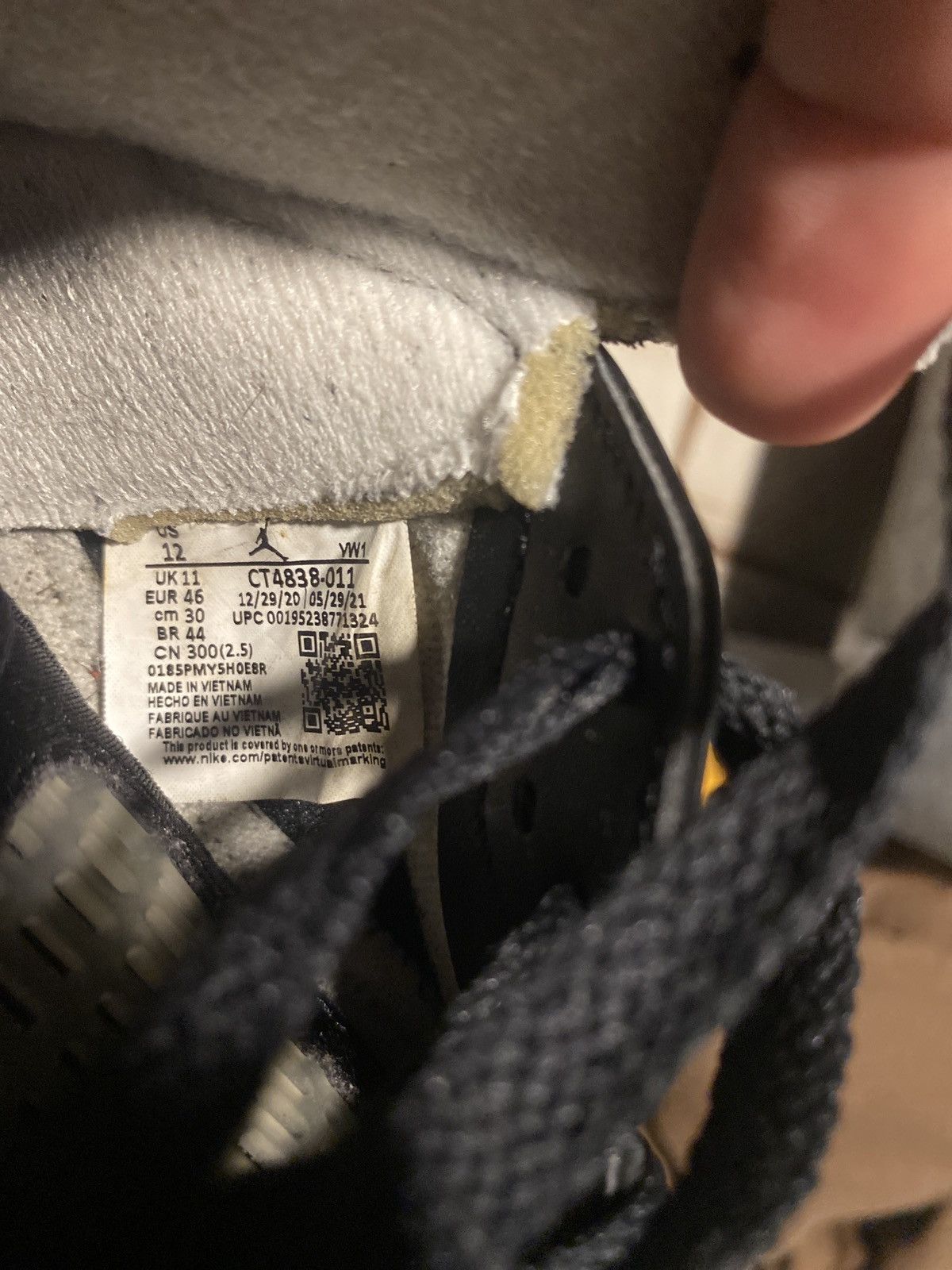Jordan Brand Jordan 5 retro Oreo Size US 12 / EU 45 - 6 Thumbnail