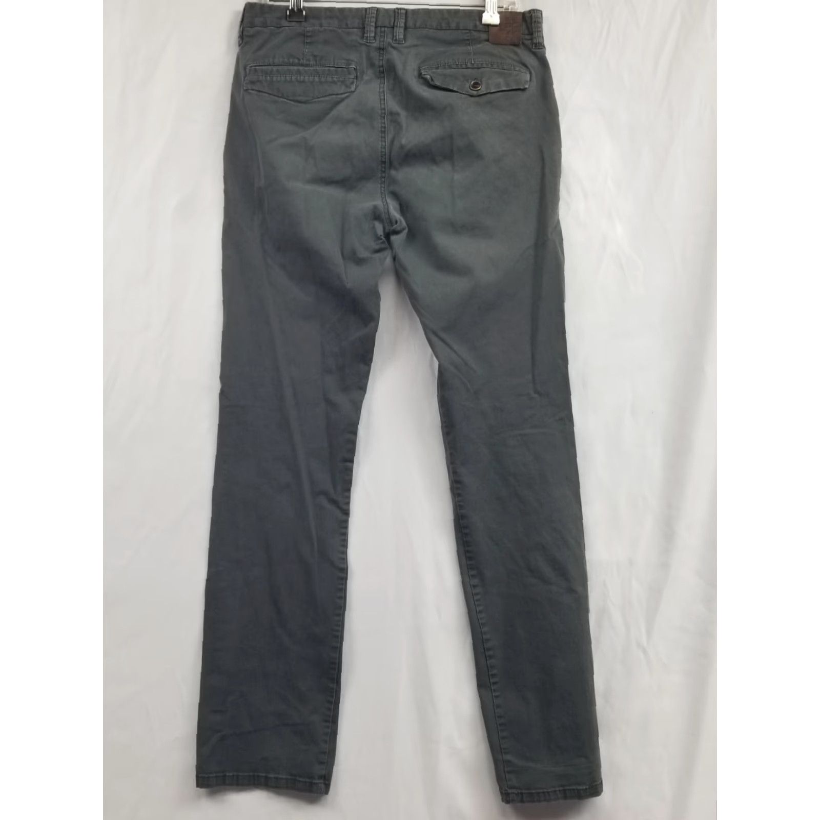 Billabong Billabong Slim Chino Pants Men 31x31 Gray Straight Leg Casual Vintage No Size US 31 - 2 Thumbnail