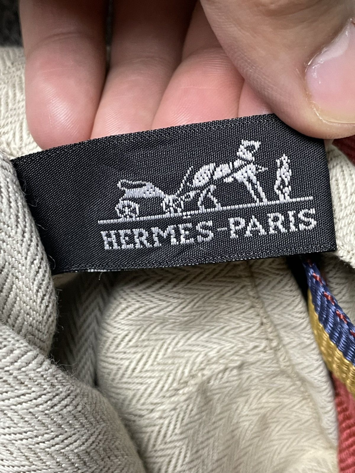 Designer Hermes Canvas Cavalier Shoulder Bag (40) Size ONE SIZE - 6 Thumbnail