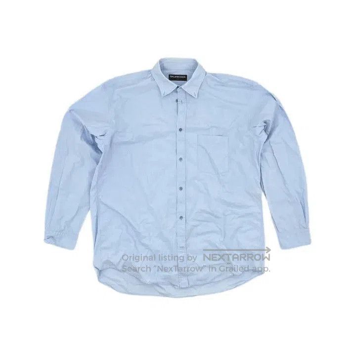 Balenciaga Balenciaga Lightweight Casual Long Sleeve Shirt. Size US M / EU 48-50 / 2 - 2 Thumbnail