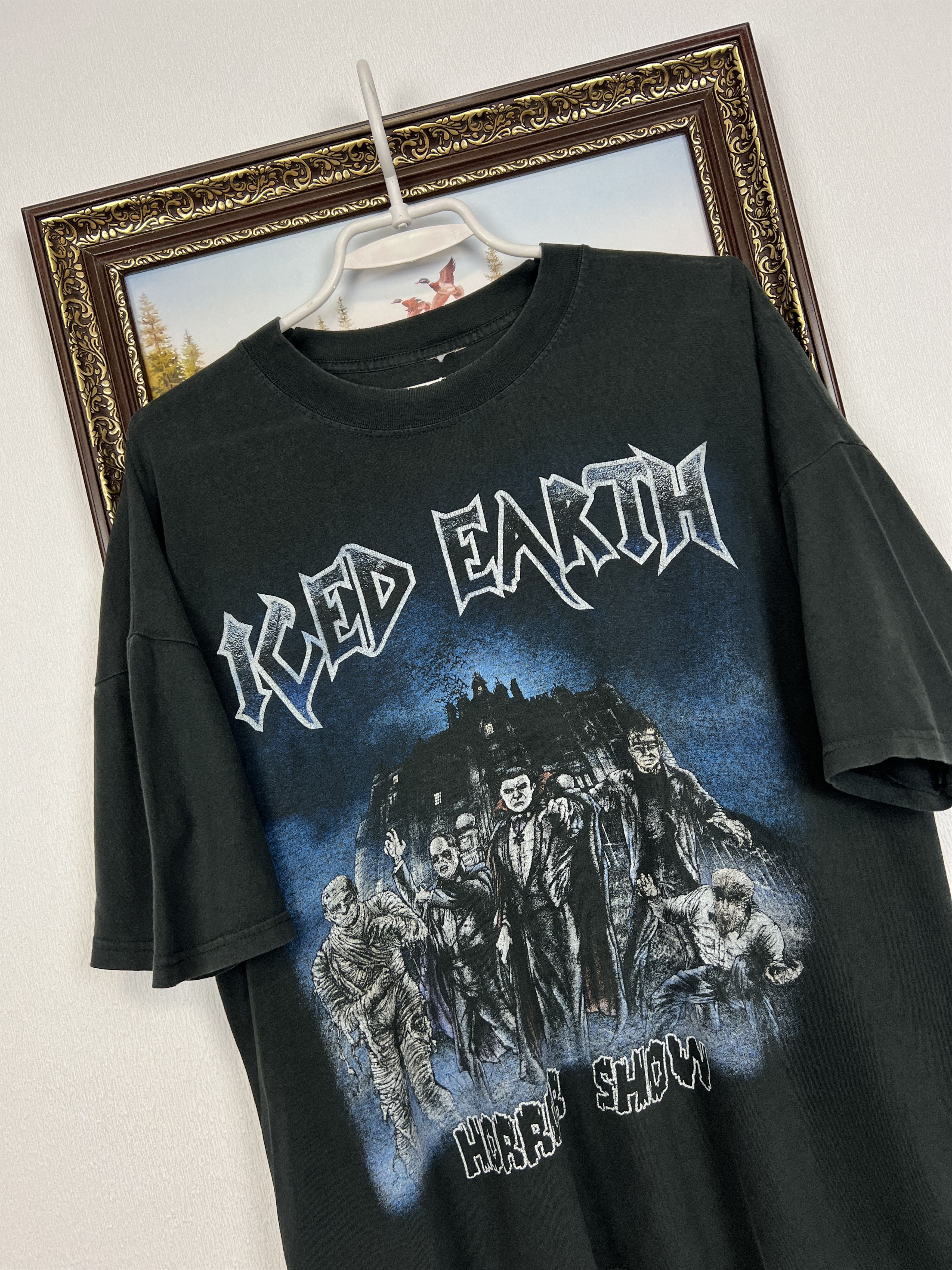 Vintage Vintage ICED EARTH Horror Show Shirt Band Tee Hype Size US M / EU 48-50 / 2 - 5 Thumbnail