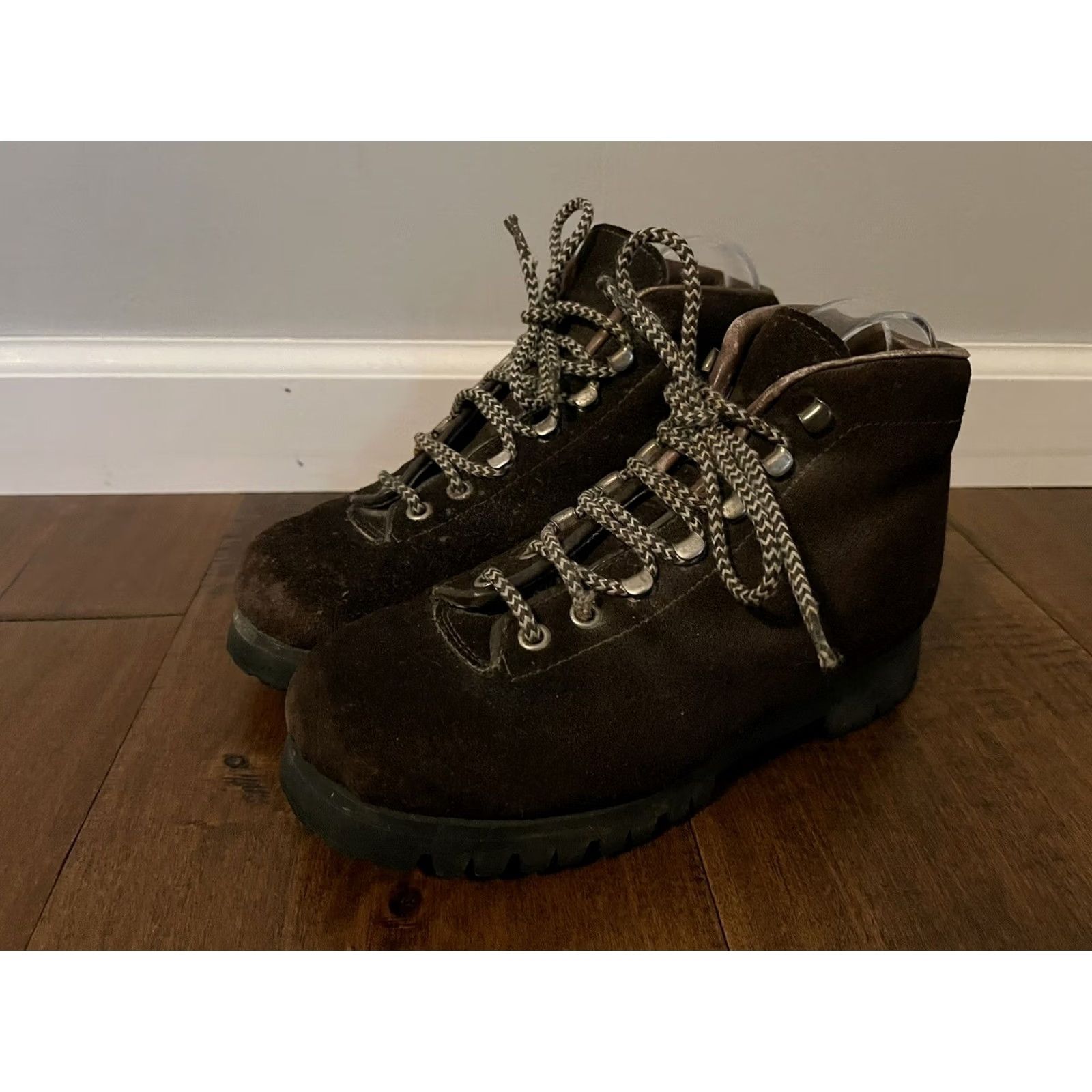 Vibram VINTAGE Bavaria Leather Mountain Boots Vibram Montagna Italy Women's 6.5B Size US 7 / IT 37 - 4 Thumbnail
