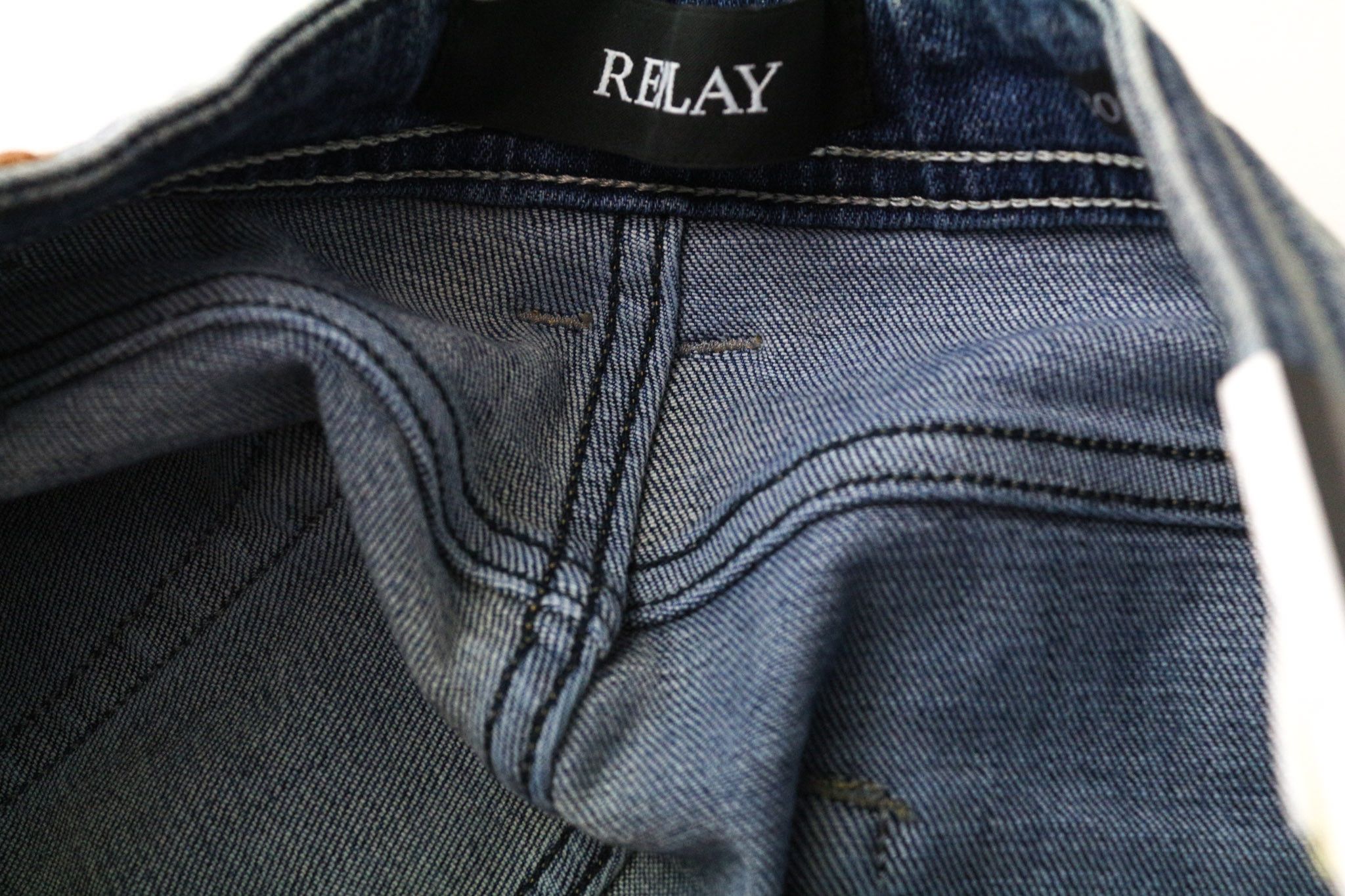 Replay ROB W30/L34 Straight Tapered Washed Blue Cotton Jeans 73923 Size US 30 / EU 46 - 12 Thumbnail