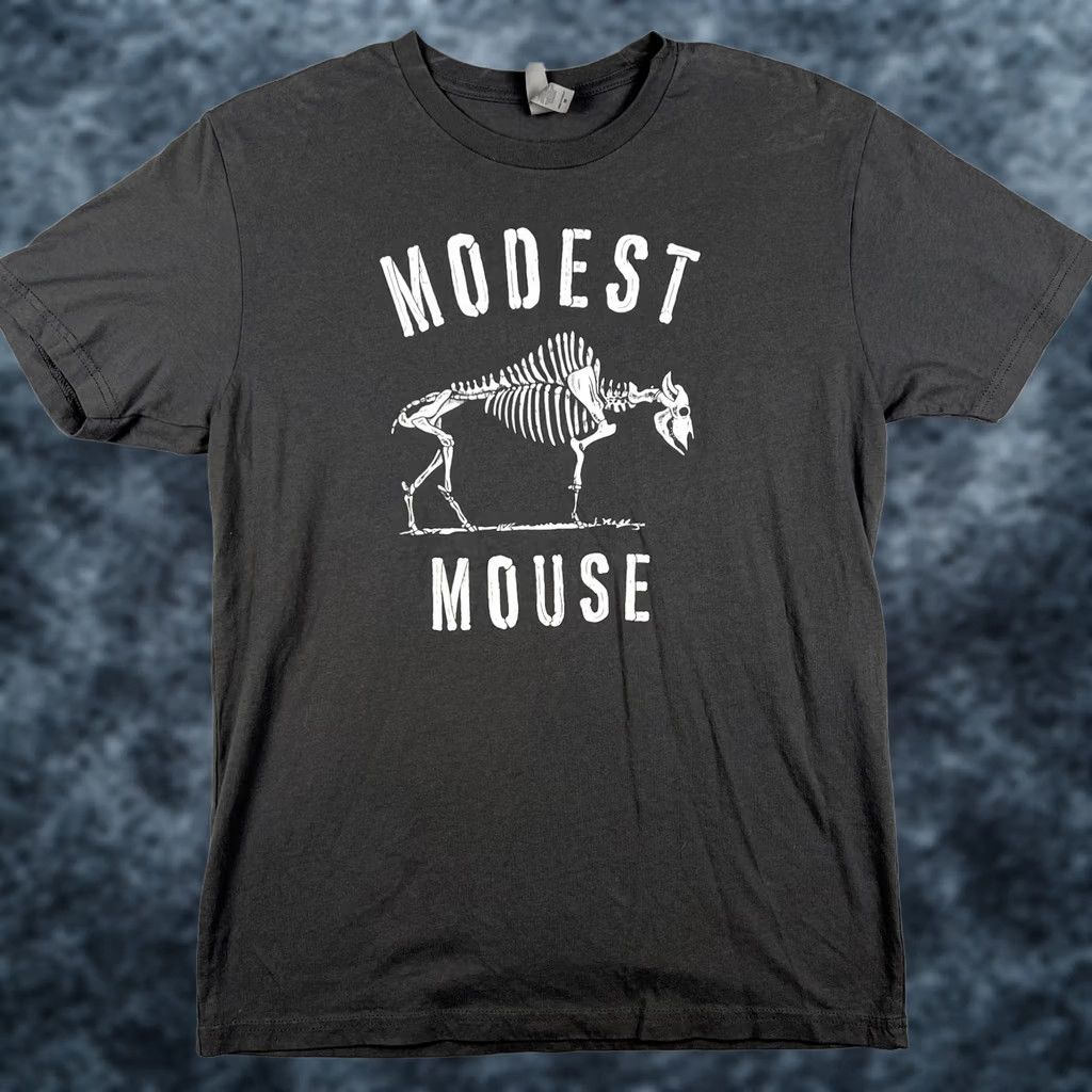 Next Level VINTAGE Modest Mouse Lonesome Crowded West 2022 Concert Tour Shirt Medium Mens Grey Size US M / EU 48-50 / 2 - 1 Thumbnail