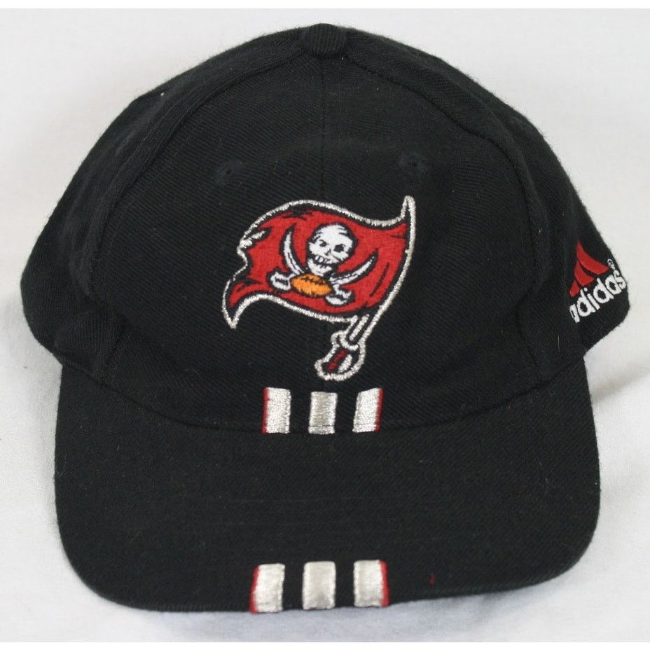 Adidas × NFL × Vintage Vintage Y2K Tampa Bay Buccaneers Adidas 3 Stripe Hat 7 1/2 Size ONE SIZE - 2 Thumbnail