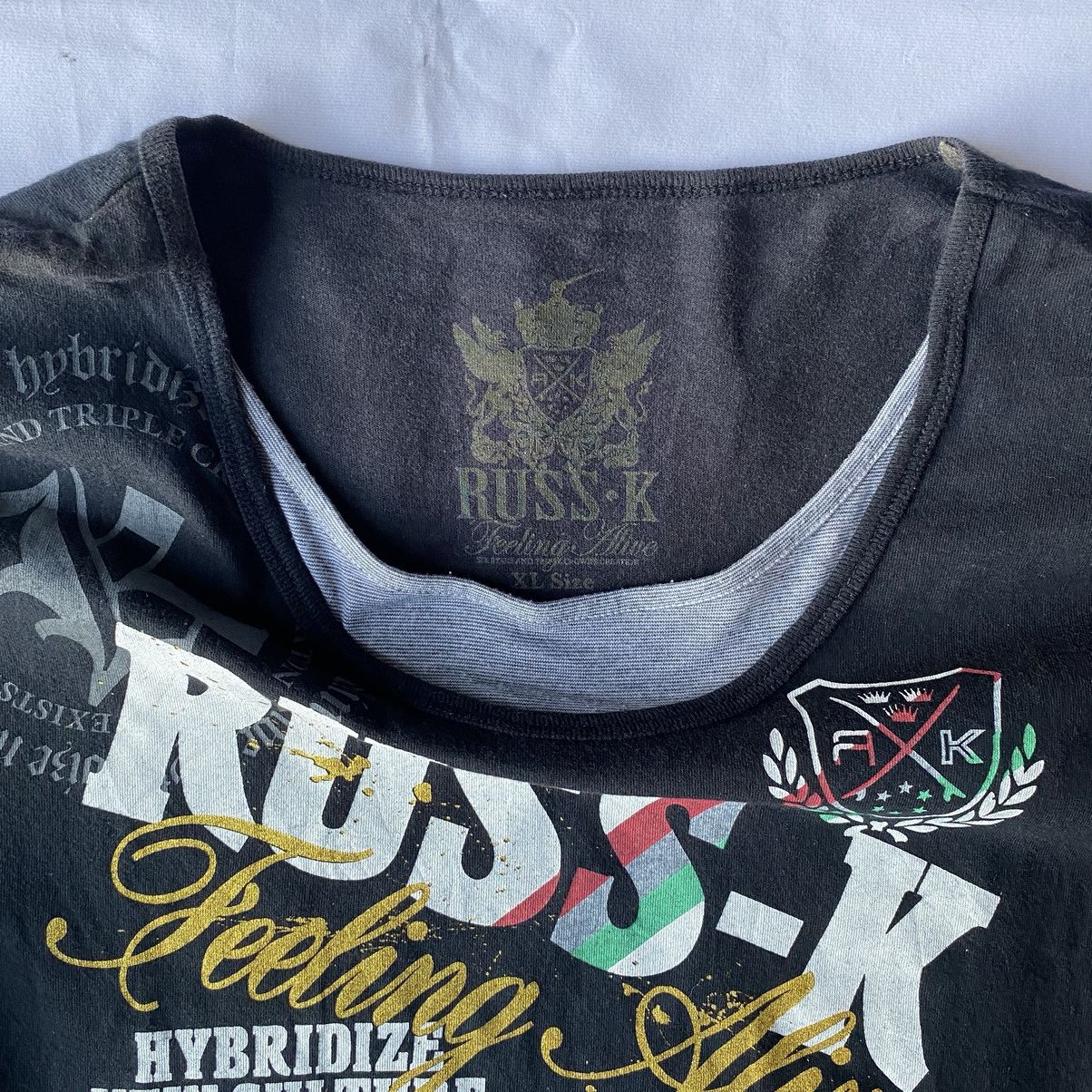 Beauty Beast × If Six Was Nine × Japanese Brand Japanese Russ-K Feeling Alive Double Layer Punk Style Size US XL / EU 56 / 4 - 6 Thumbnail