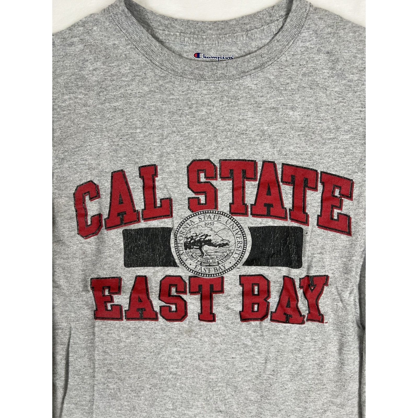 Champion Vintage Cal State East Bay Pioneers Long Sleeve Shirt Women' Size S / US 4 / IT 40 - 2 Thumbnail