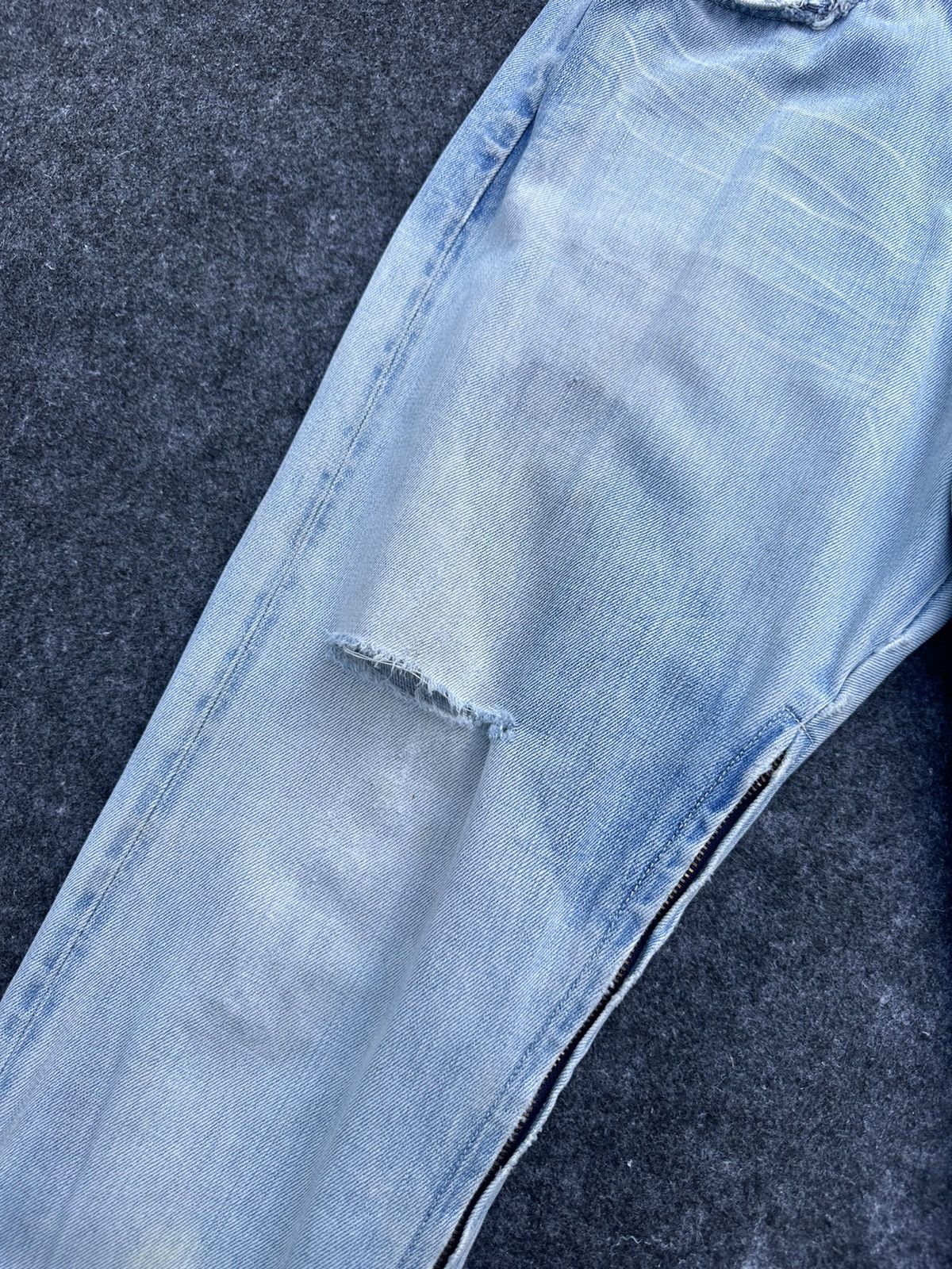 Levi's Vintage Levis 501 LVC Japan Distressed Denim 32x31 D49 Size US 32 / EU 48 - 8 Thumbnail