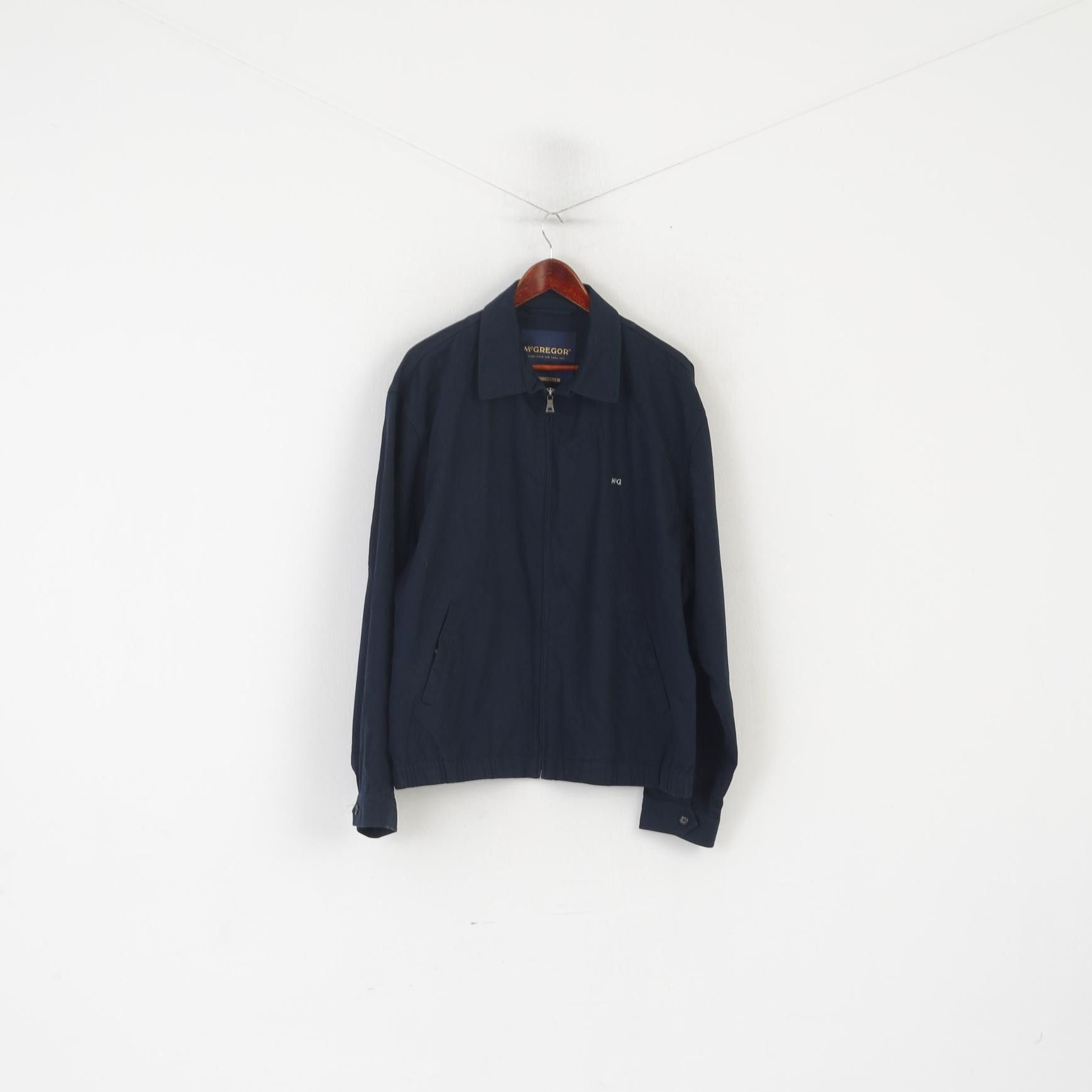 McGregor McGregor Men 54 L Jacket Navy Cotton Outdoor 2256 Size US L / EU 52-54 / 3 - 2 Thumbnail