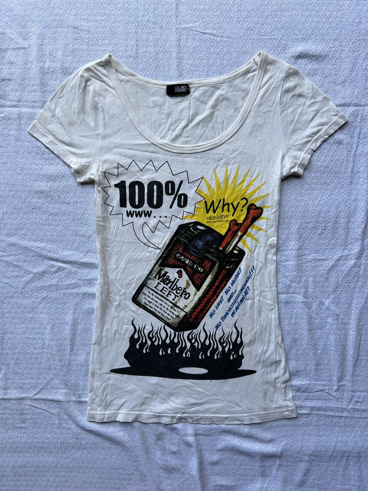 💸BINDINGOFFER💸Glad News Flame Malbero 100&www.. Tee