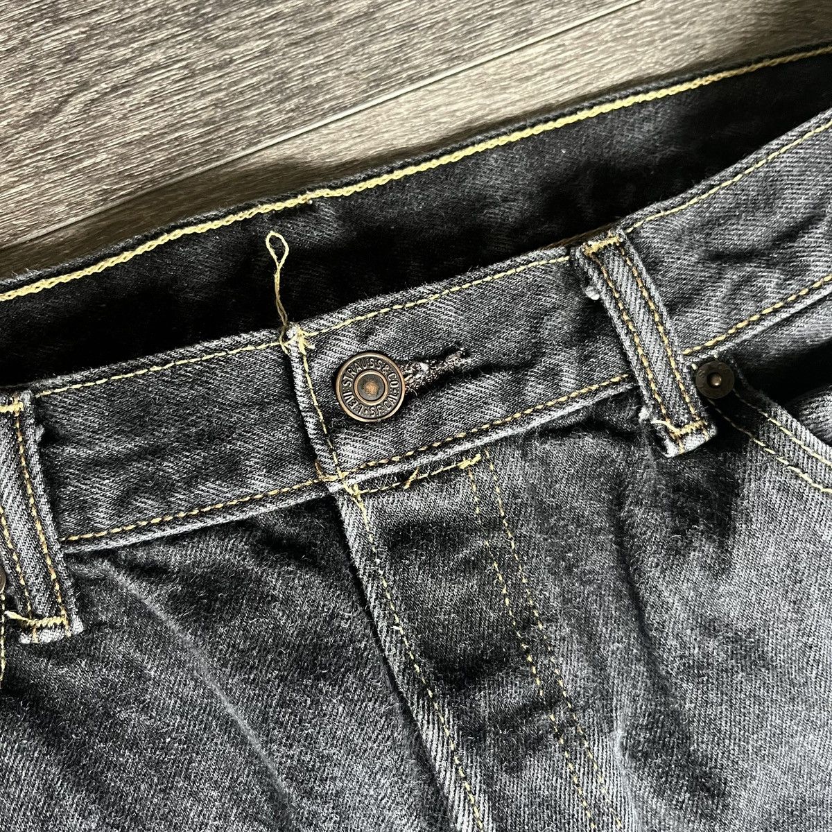 Levi's Vintage Levi’s 501 Buttonfly Straight Leg Denim Jeans 34x30 Size US 34 / EU 50 - 6 Thumbnail