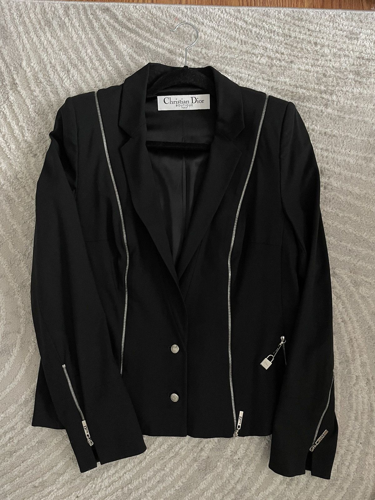 Dior Vintage 2004 S/S Christian Dior John Galliano Zip Jacket Size M / US 6-8 / IT 42-44 - 1 Thumbnail