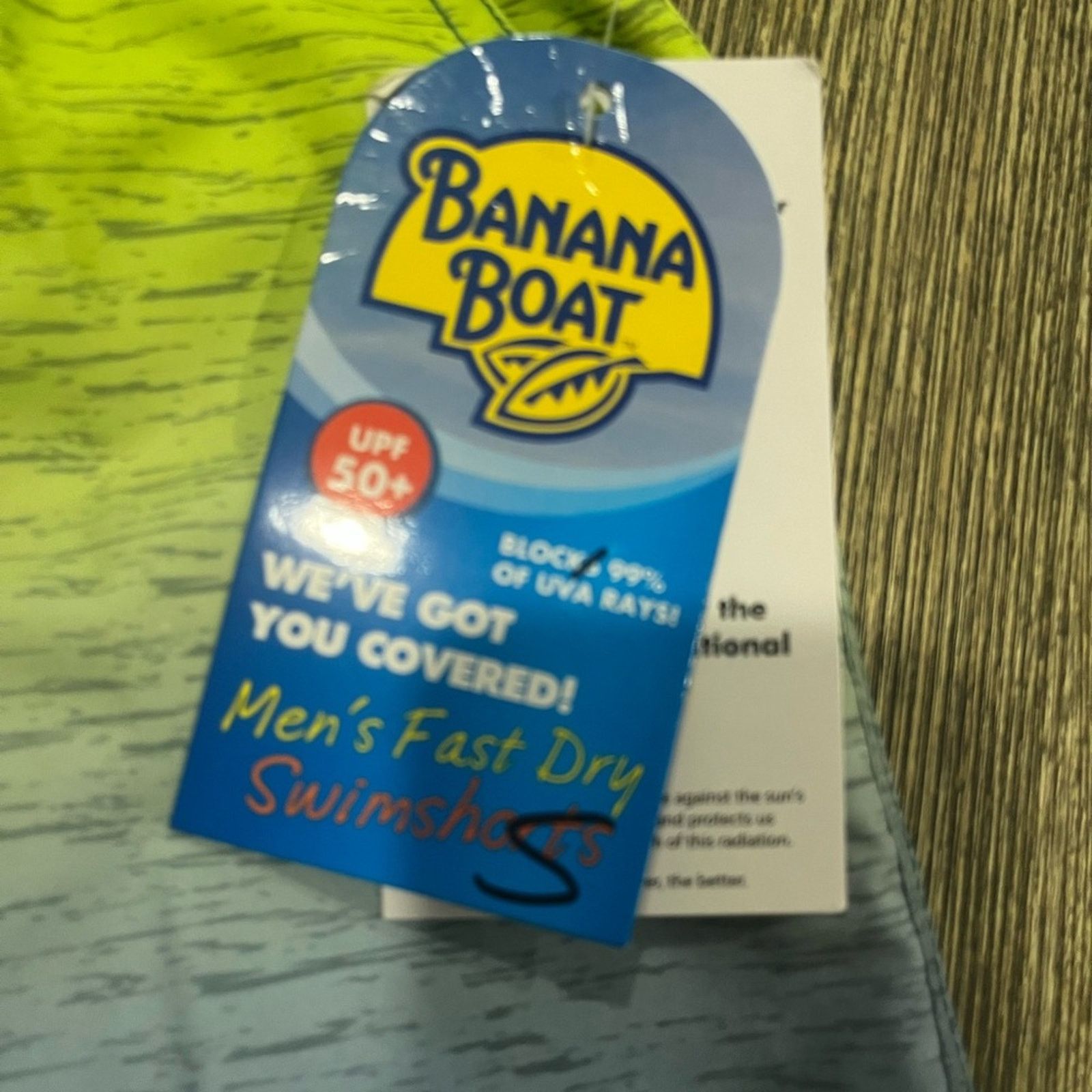 Vintage NWT Banana Boat Shorts Board Surf Stretch UPF 50 Swim Size S Size US 26 / EU 42 - 6 Thumbnail