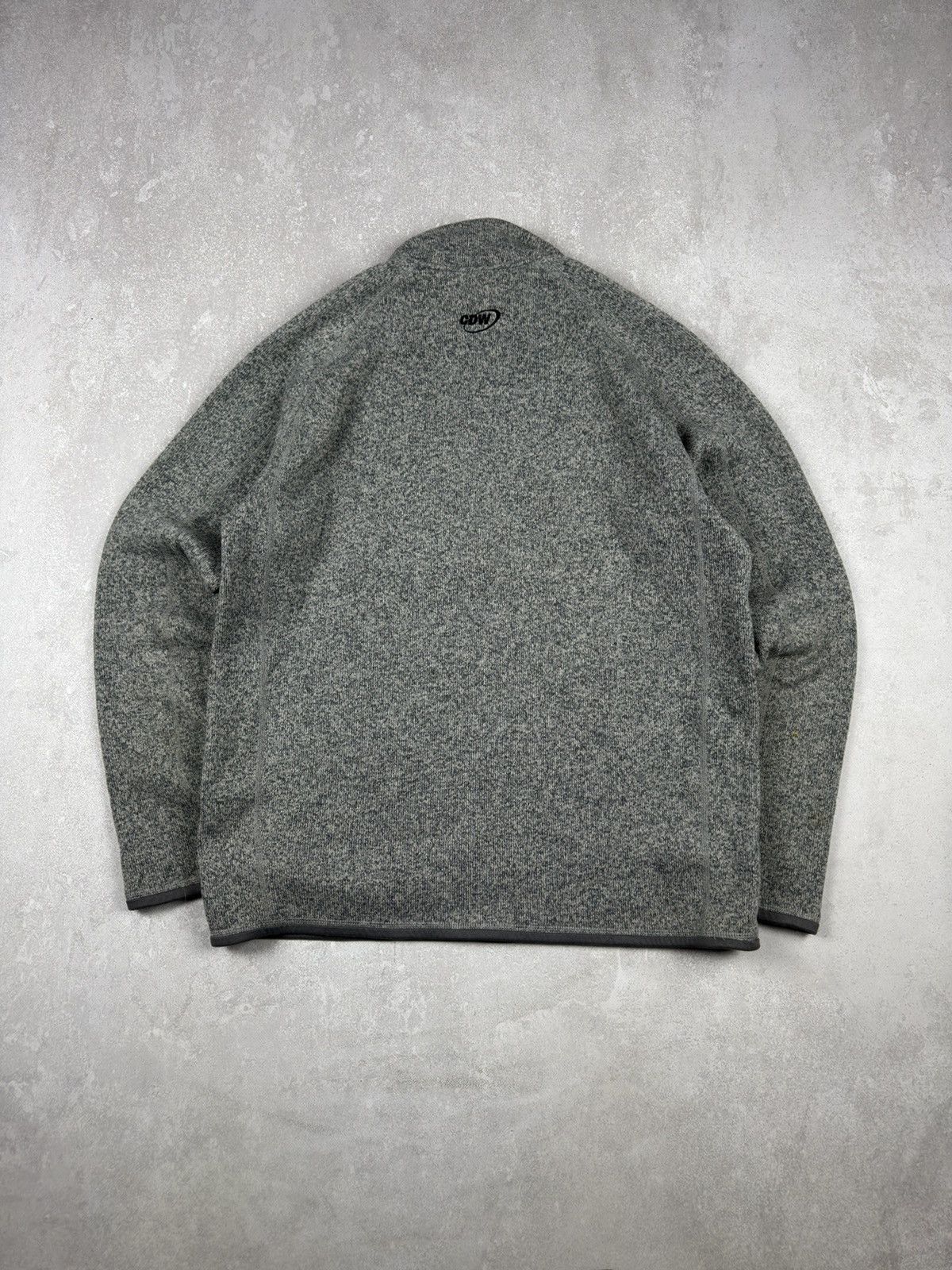 Patagonia Vintage Patagonia Polartec 1/4 Zip Fleece Jacket Gray size L Size US L / EU 52-54 / 3 - 11 Thumbnail