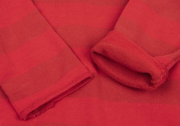 Junya Watanabe Sweatshirt Shadow Border Long Sleeve Red Size US S / EU 44-46 / 1 - 5 Thumbnail